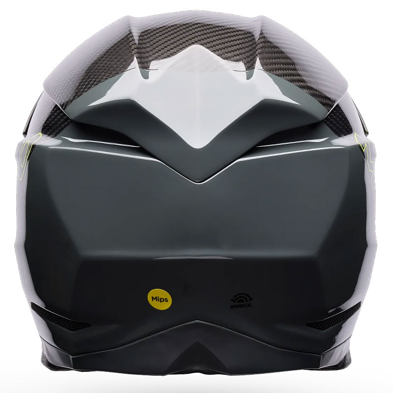 Casque Cross BELL Moto 10 Spherical Strike JauneGris 04