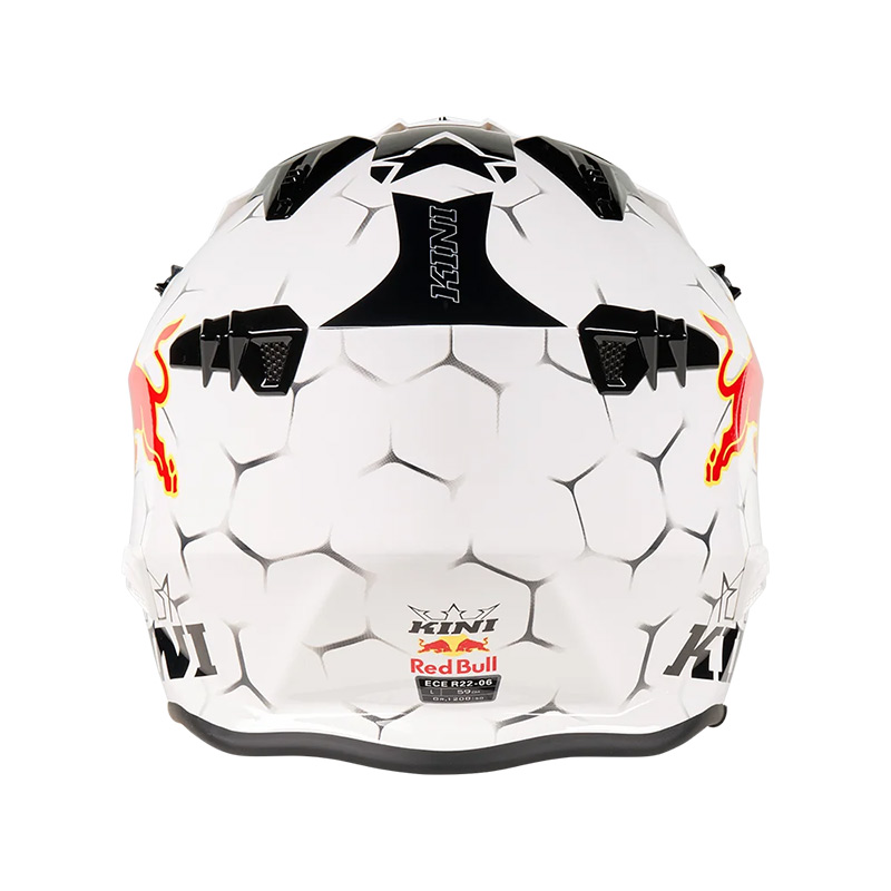 Casque Jet XDR Kini Red Bull 1 0 Blanc Dos