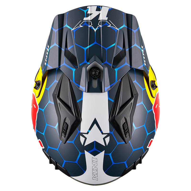 Casque Jet XDR Kini Red Bull 1 0 Bleu Dessus