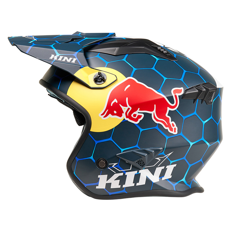 Casque Jet XDR Kini Red Bull 1 0 Bleu Profil Gauche