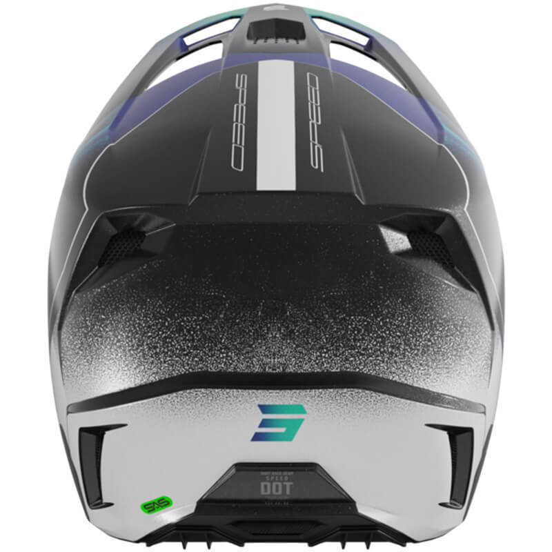Casque Shot Bleu Noir 2026 Kid Olymp sx