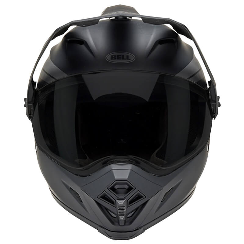 Casques bell mx 9 adventure gris mate sx