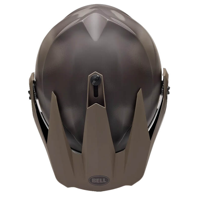 Casques bell mx 9 compass marron end