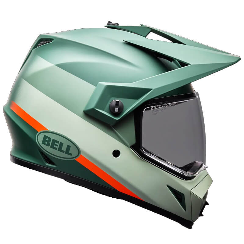 Casques bell mx 9 trail vert