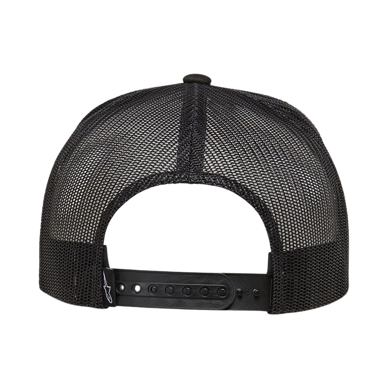 Casquette Alpinestar Trucker Noir derriere