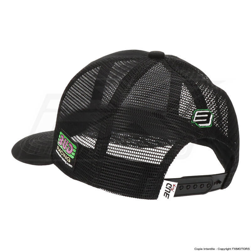 Casquette Bud Racing Kawasaki Noir 2023 ventilee fx