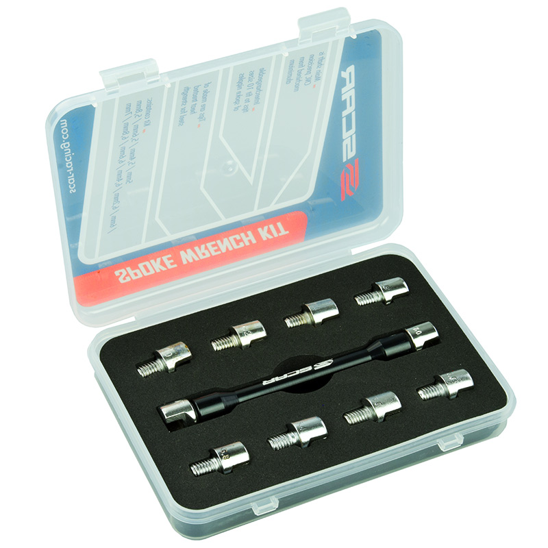 Cle A Rayons 10 Embouts Interchangeables Acier SCAR Motocross Enduro Detail