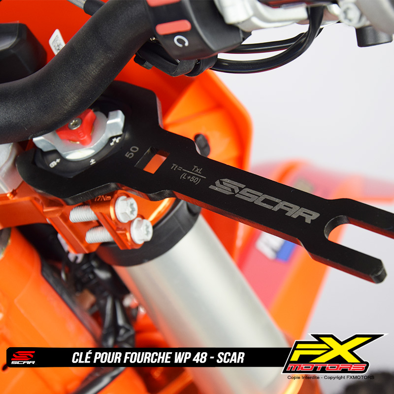 Cle Fourche WP 48 SCAR Noir SX SXF TC FC MC MCF 