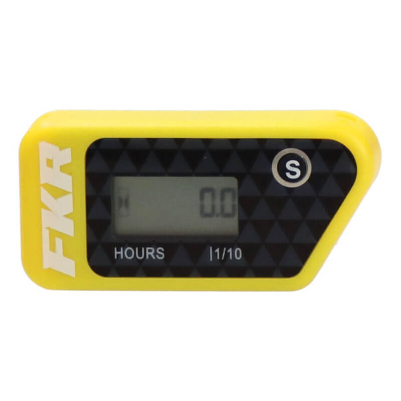 Compteur Heures FKR Jaune moto