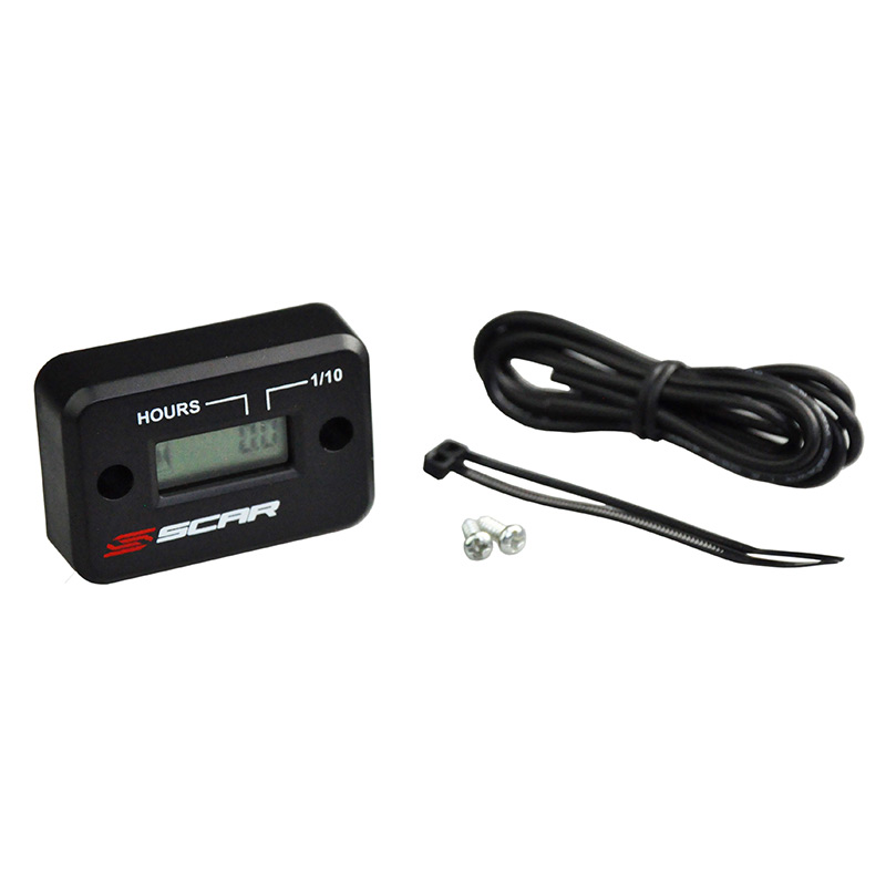 Compteur Heures Motocross Enduro SCAR Noir.JPG