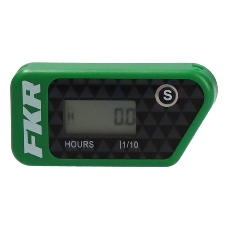 Compteur heures FKR Vert moto