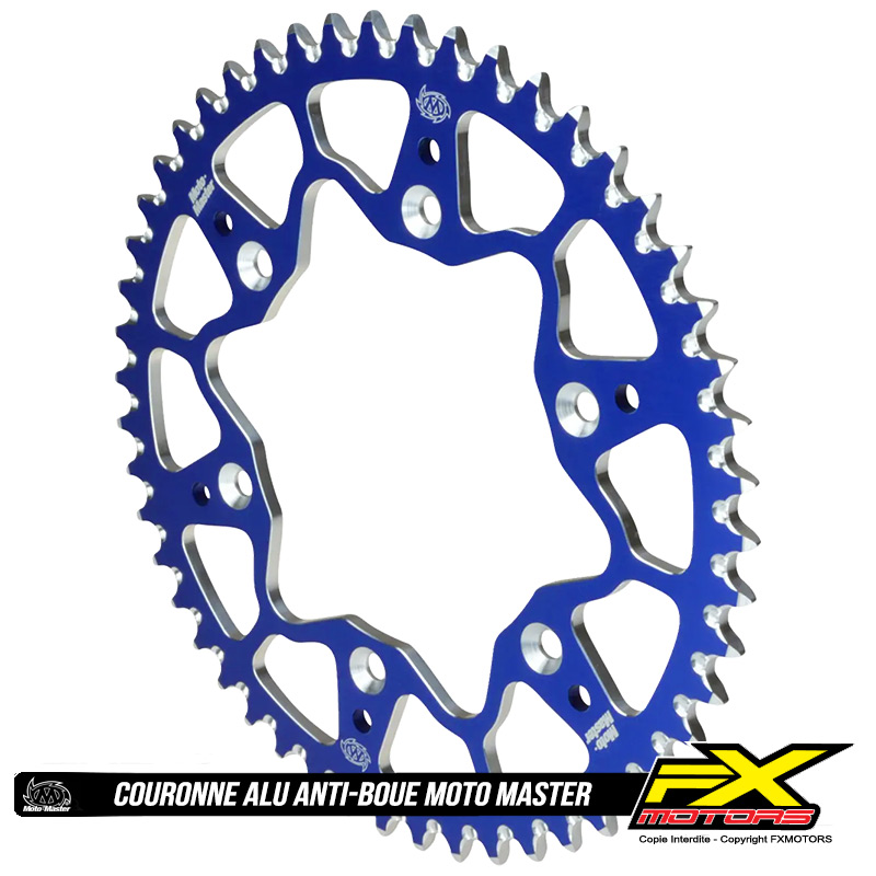 Couronne Alu Moto Master Motocross Enduro Anti Boue 
