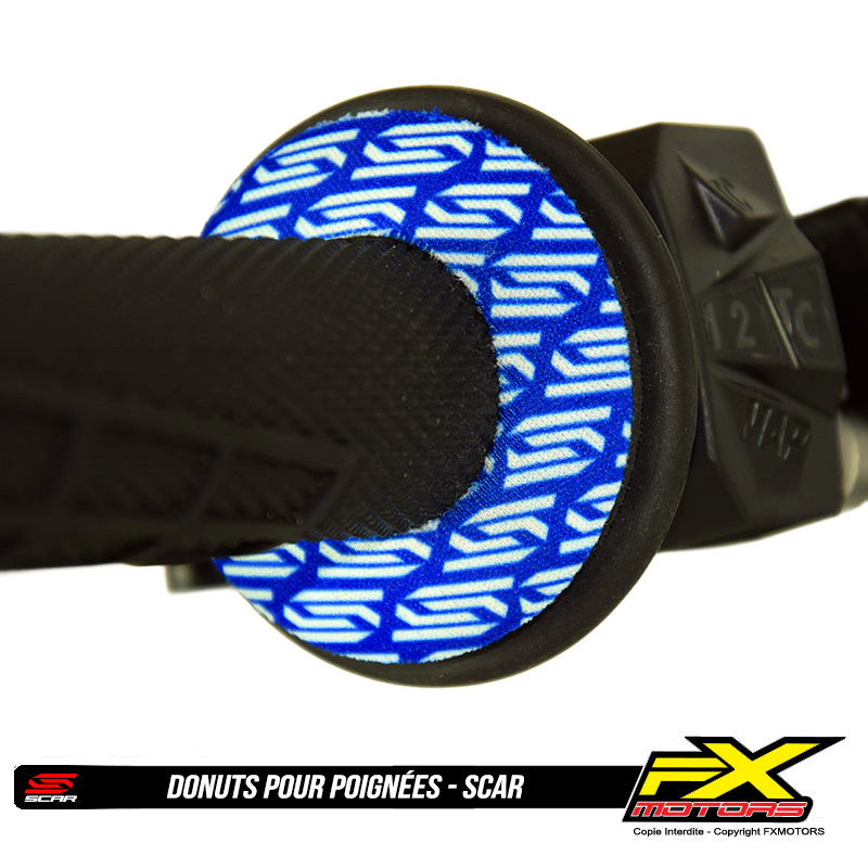 Donuts Motocross Enduro SCAR Bleu 