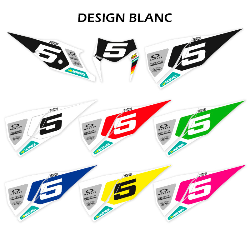 FP FX KTM PURE 2021 EXC DESIGN Blanc