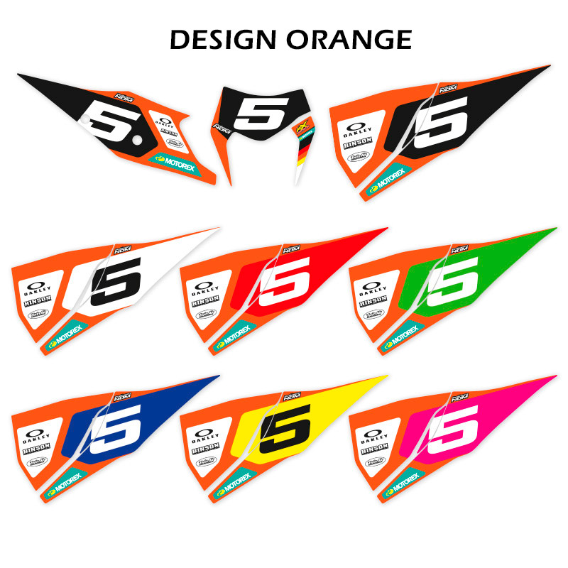 FP FX KTM PURE 2021 EXC DESIGN Orange
