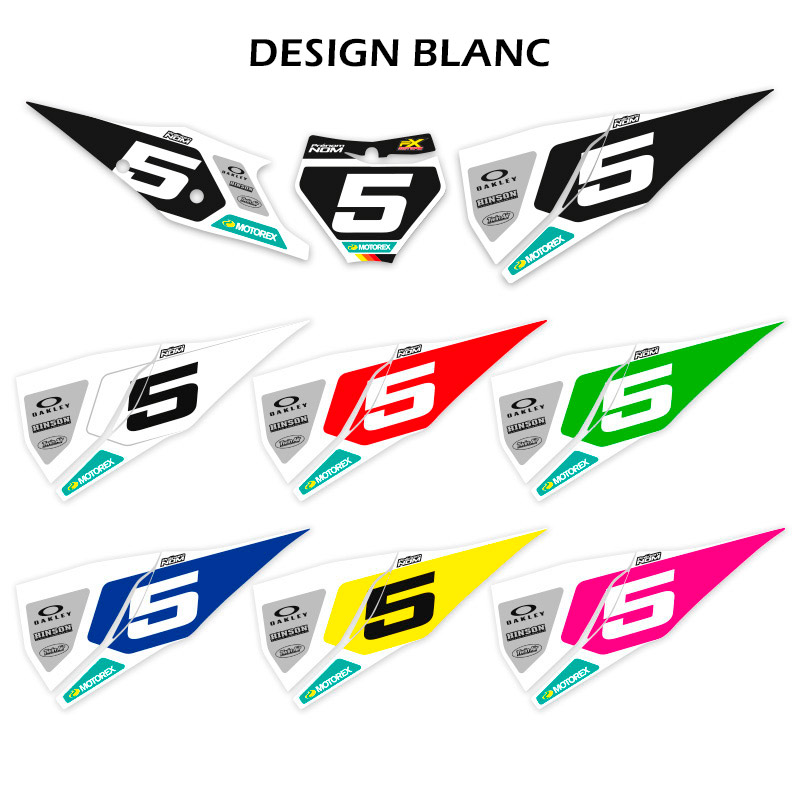FP FX KTM PURE 2021 design Blanc SXF