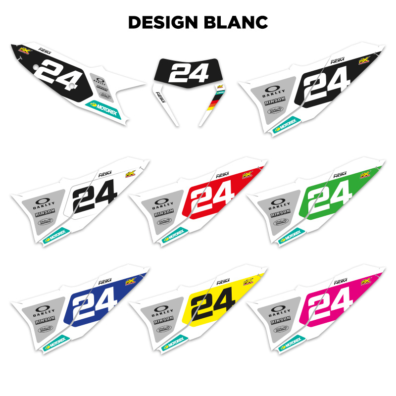 FP FX KTM PURE EXC 2024 design blanc