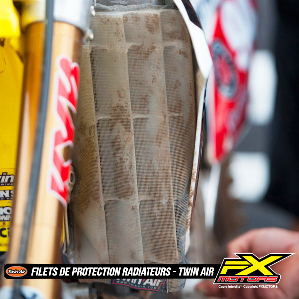 Filets Protection Radiateurs Twin Air Boue Sable Motocross Enduro Suzuki