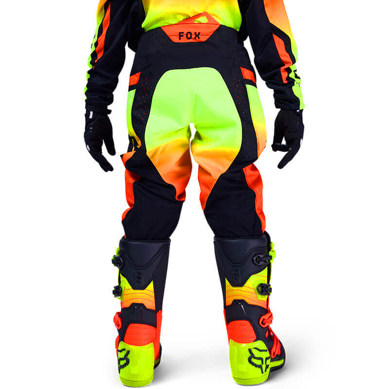 Fox Racing 180 Shield Orange Jaune Pantalon Enfant moto
