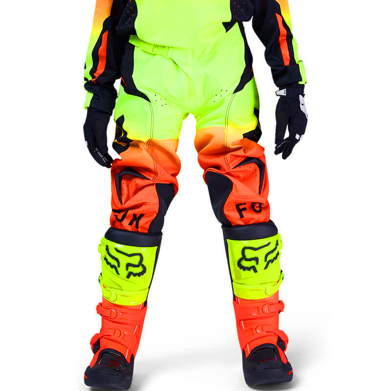 Fox Racing 180 Shield Orange Jaune Pantalon Enfant sx
