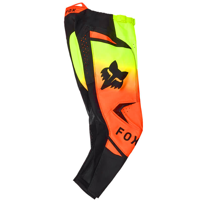 Fox Racing 180 Shield Orange Jaune Pantalon Enfant