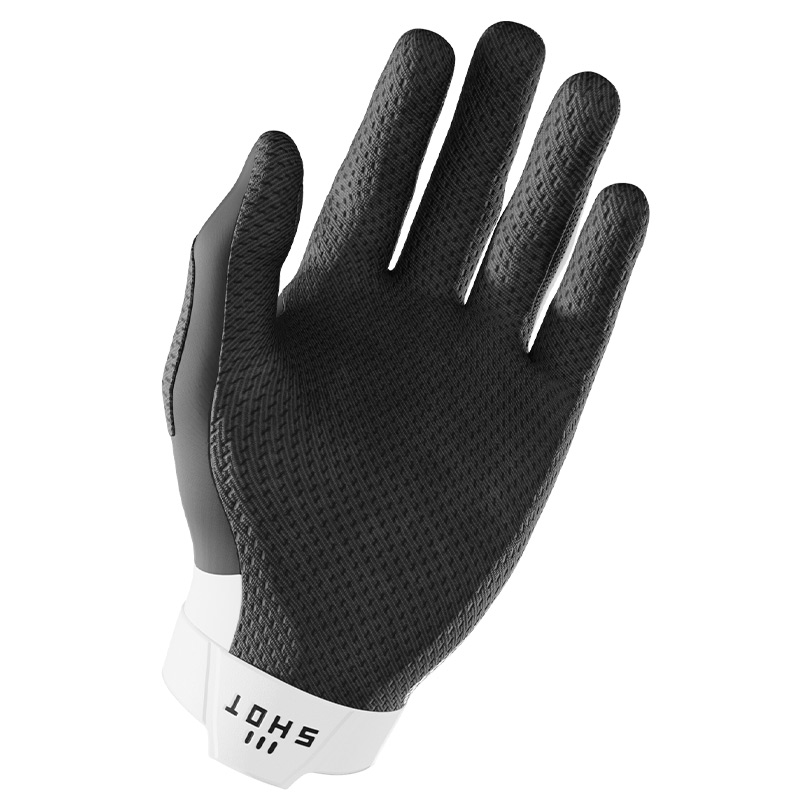 Gant shot lite pro noir blanc moto