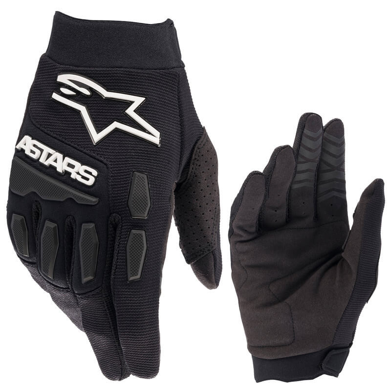 Gants Alpinestars Full Bore Noir Blanc