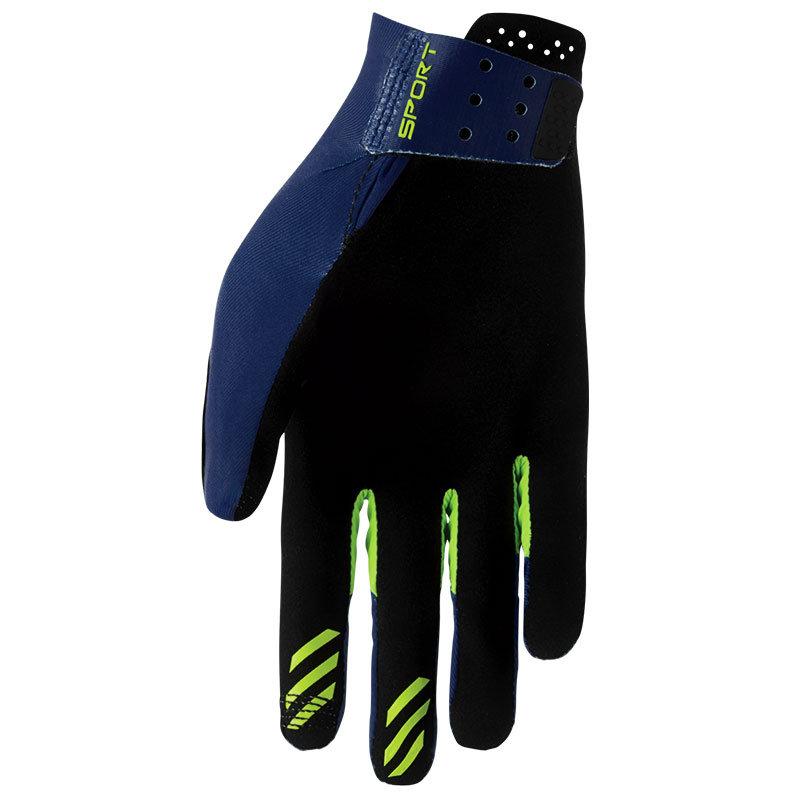 Gants Cross THOR MX Monster Energy Navy 02