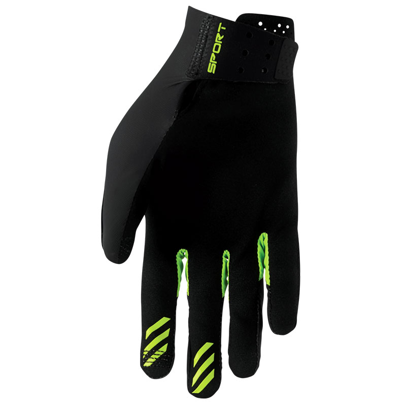 Gants Cross THOR MX Monster Energy Noir 02