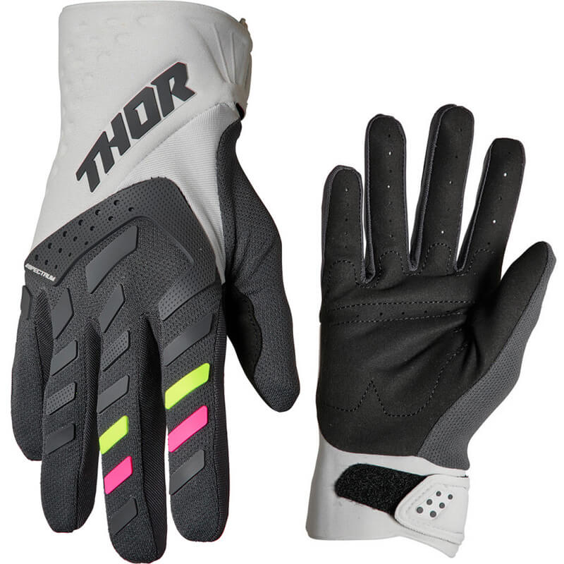 Gants Femme Thor Mx Spectrum 2022 Gris Noir Cross