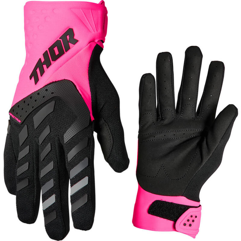 Gants Femme Thor Mx Spectrum 2022 Rose Cross