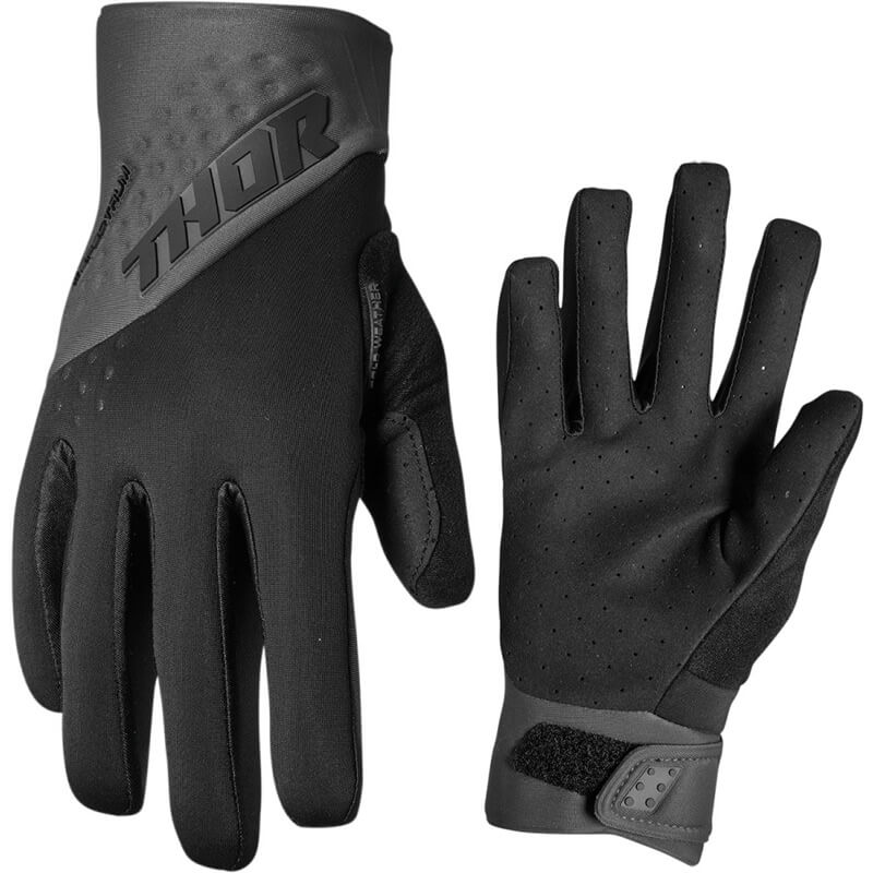 Gants THOR MX Spectrum Hiver 2022 Noir Cross