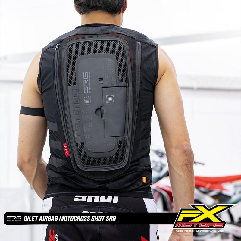 Gilet AIRBAG OFFROAD SHOT SRG Dos