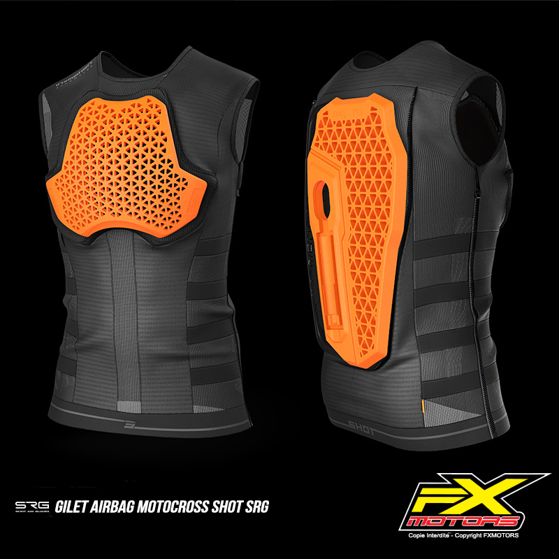 Gilet AIRBAG OFFROAD SHOT SRG Motocross