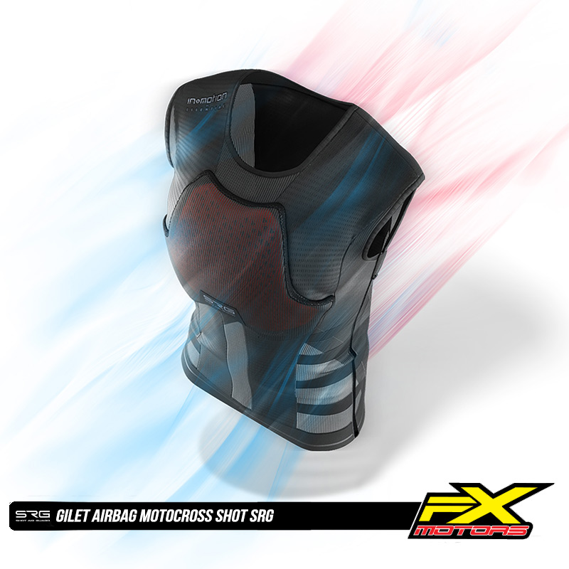 Gilet AIRBAG OFFROAD SHOT SRG Ventilation