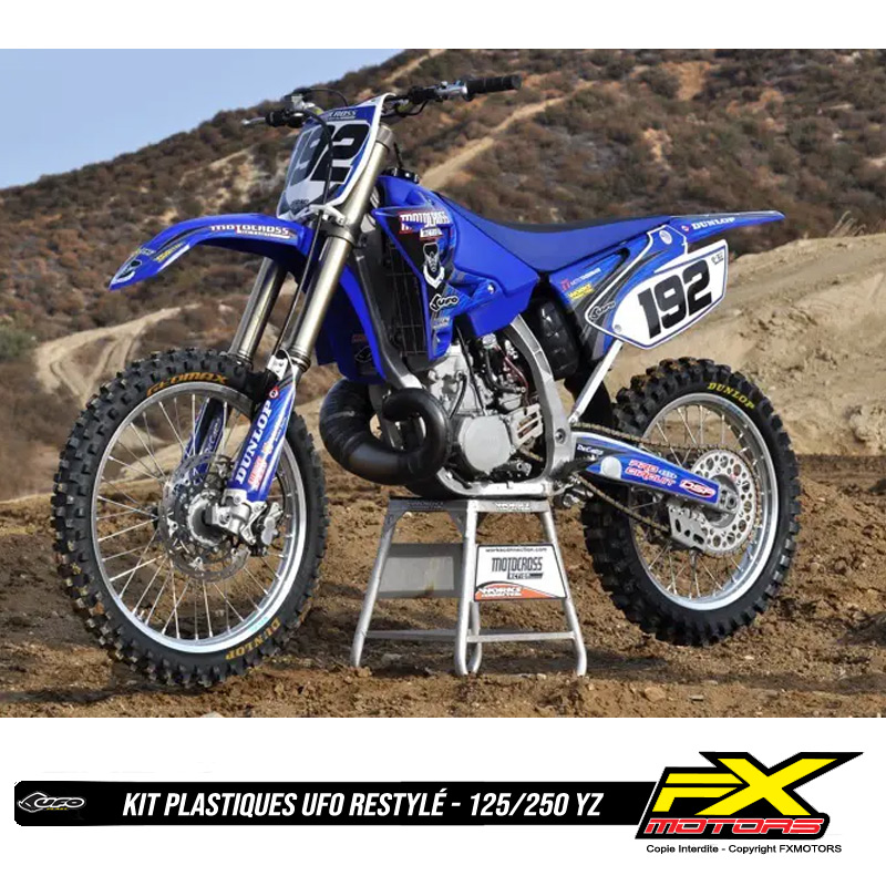 Kit Plastiques Complet UFO Replica YZF pour Yamaha 125 250 YZ 2002 2014 4