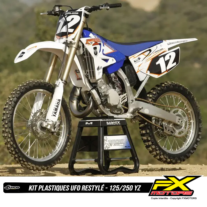 Kit Plastiques Complet UFO Replica YZF pour Yamaha 125 250 YZ 2002 2014 5