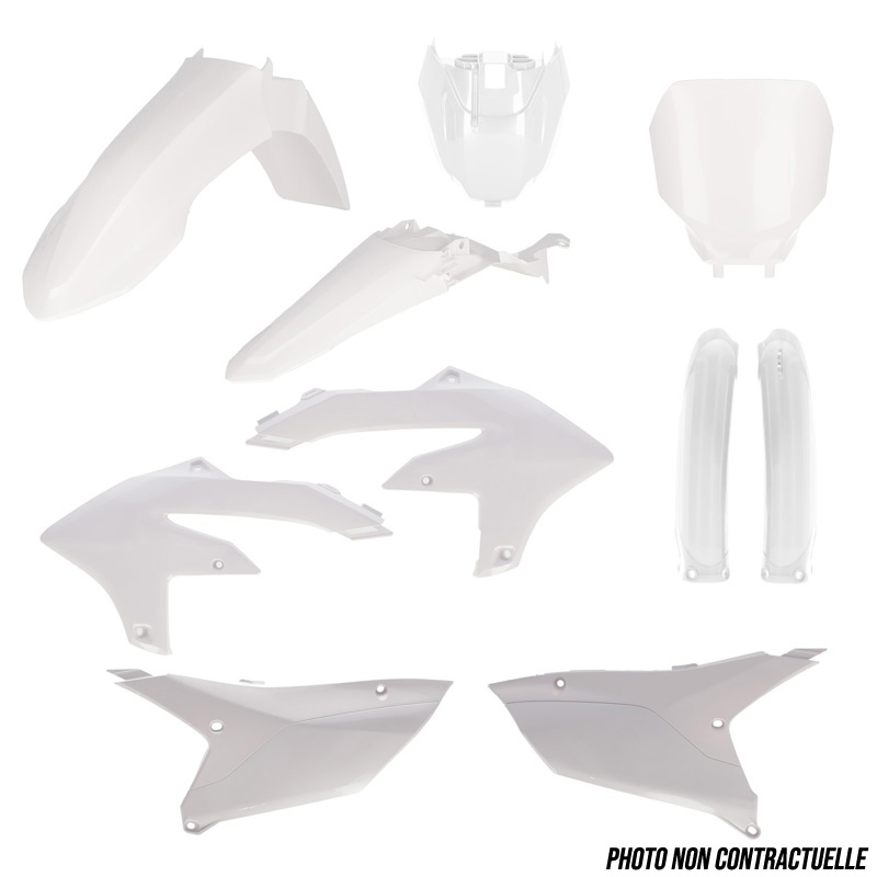 Kit Plastiques Complet YAMAHA Acerbis YZ YZF Blanc