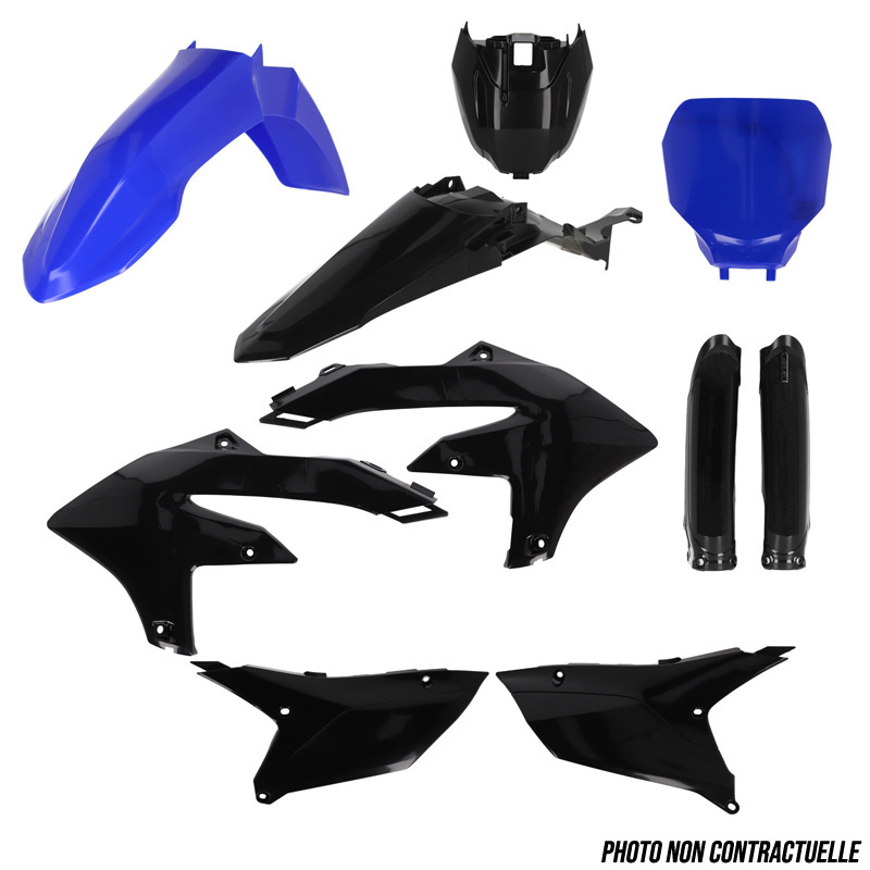 Kit Plastiques Complet YAMAHA Acerbis YZ YZF Noir Bleu