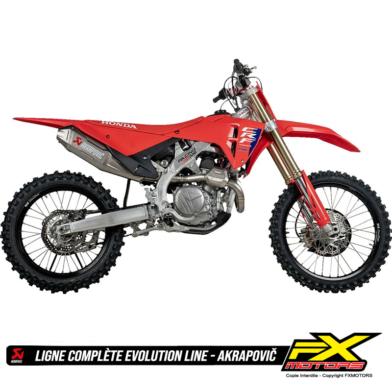 Ligne Echappement Complete Evolution Line AKRAPOVIC Honda
