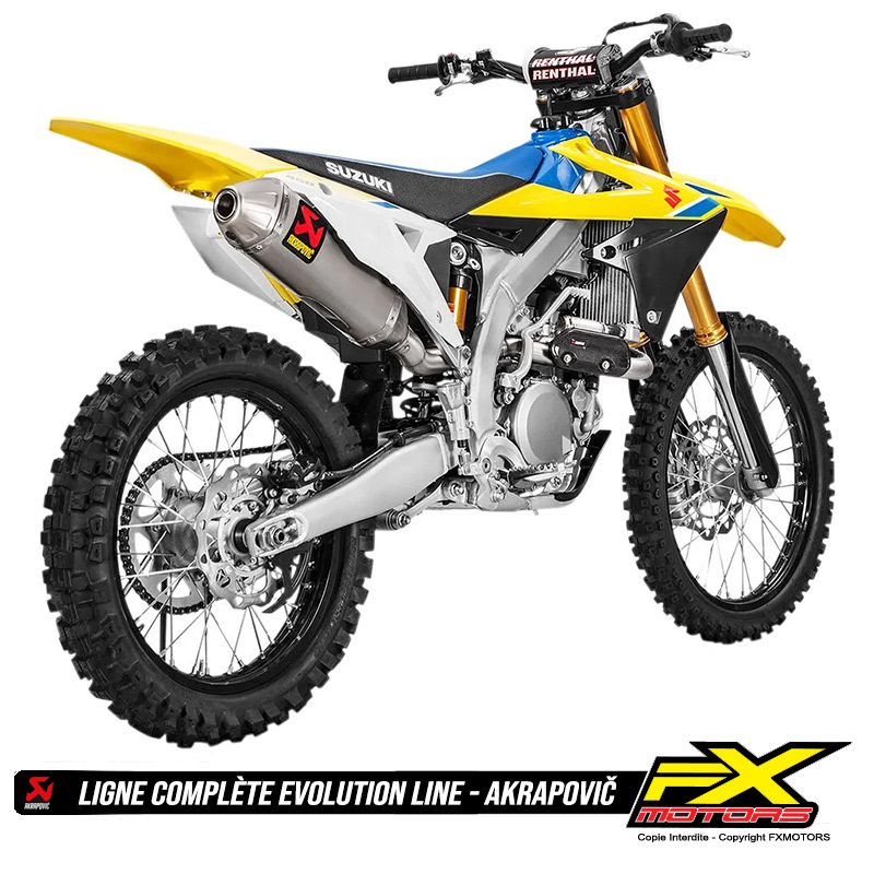 Ligne Echappement Complete Evolution Line AKRAPOVIC Suzuki
