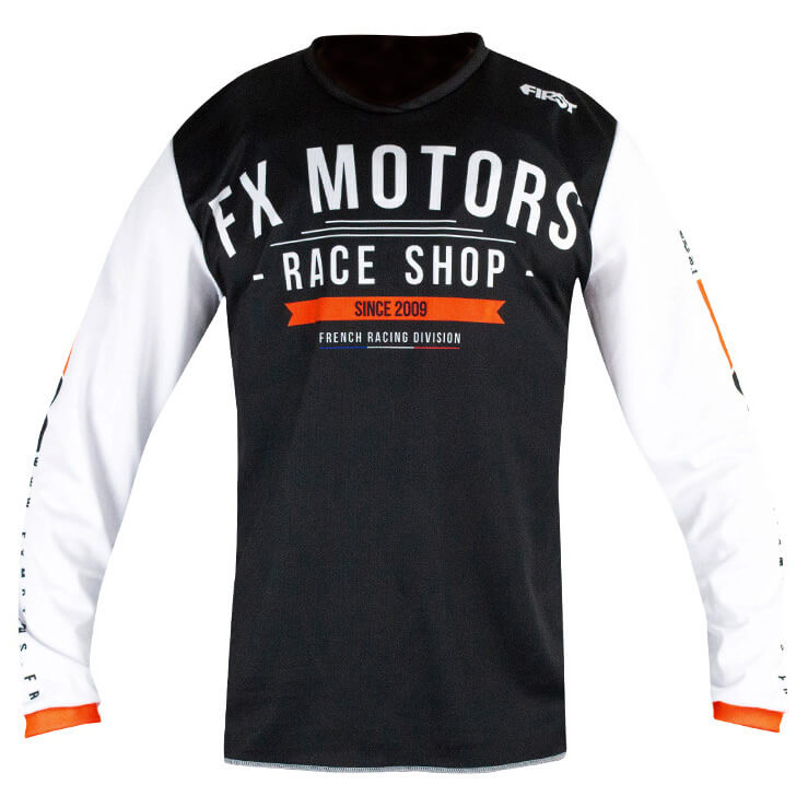 Maillot cross enfant fxmotors classic orange 2021