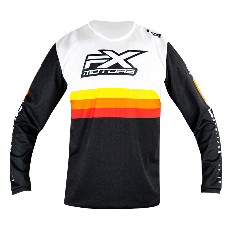 Maillot cross fxmotors sunset orange 2020 mx