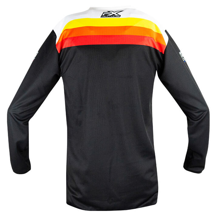 Maillot enfant fxmotors sunset orange 2021 cross mx