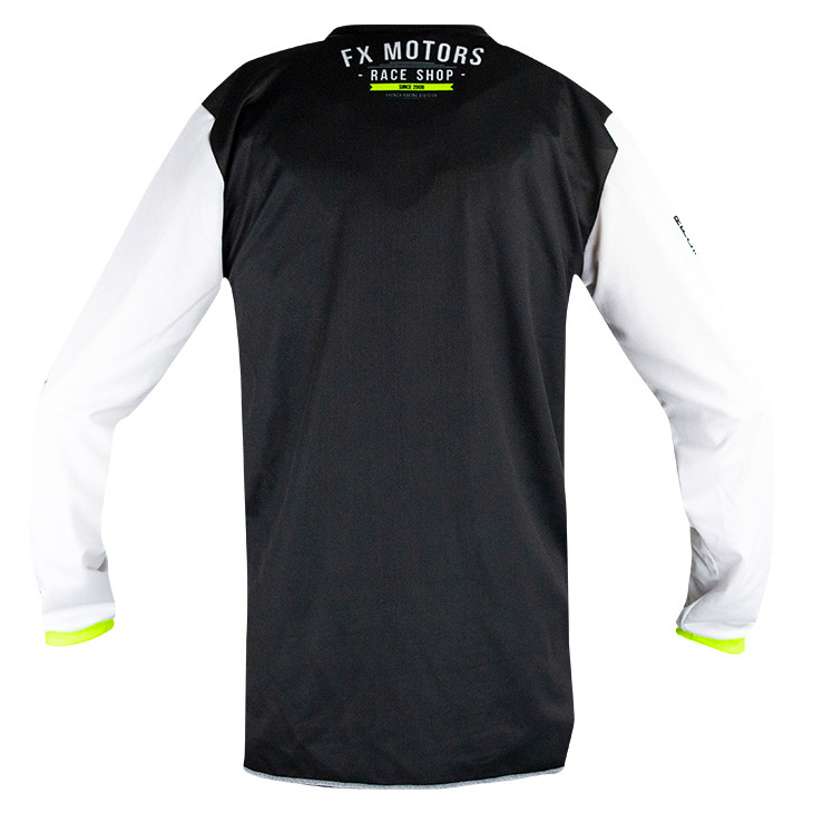 Maillot fxmotors classic jaune fluo 2021 cross