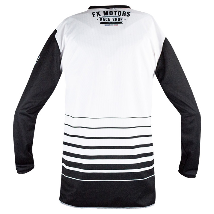 Maillot fxmotors first Streamline blanc 2020 cross mx