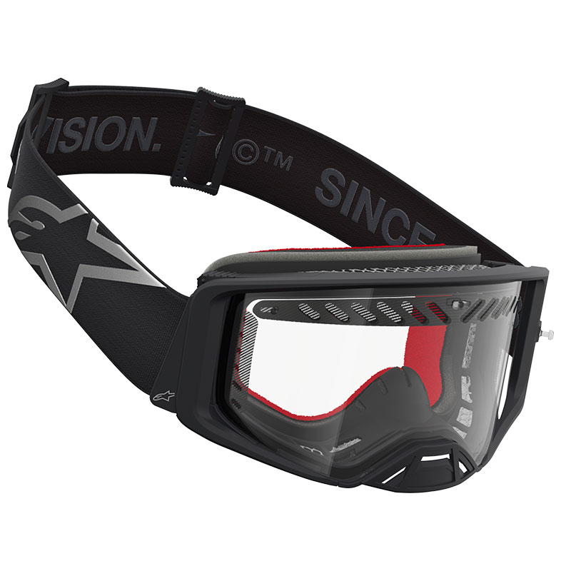 Masque Alpinestars Supertech Dura Air Fluid Noir Enduro