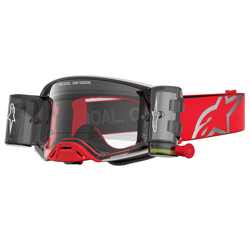 Masque Alpinestars Supertech Firma Roll Off Rouge