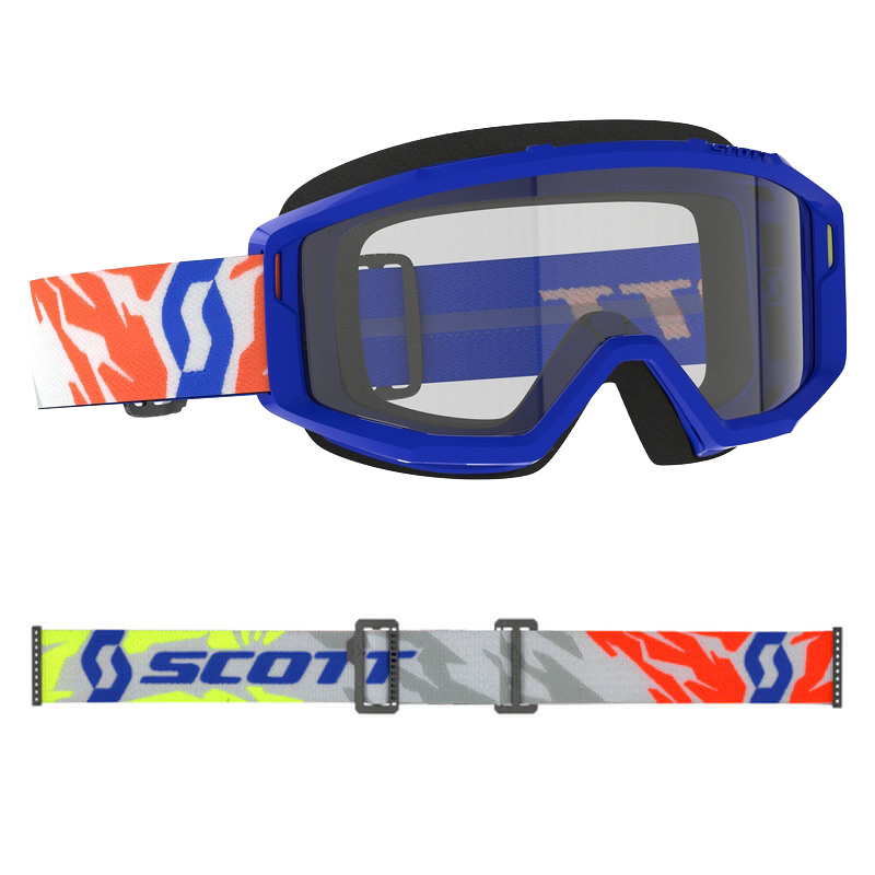Masque Cross Enfant Scott Primal Bleu