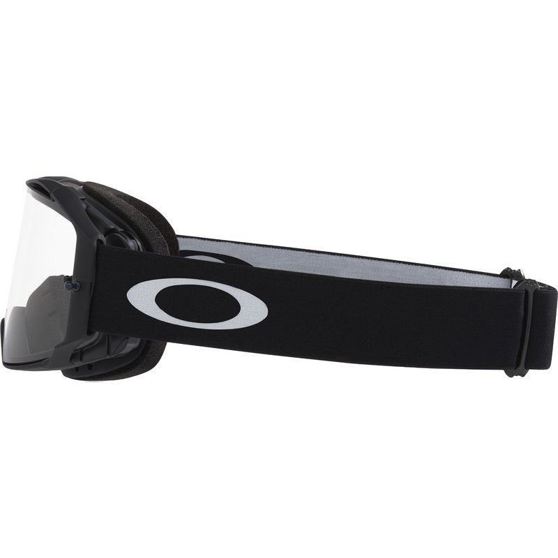 Masque Cross Oakley Airbrake Lite Matte Black Ecran Clair Bandeau